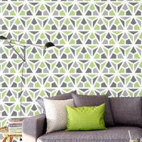 Foto do produto Papel de Parede Triângulos Mosaico 