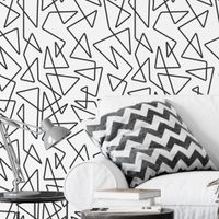 Foto do produto Papel de Parede Linhas Cruzadas 