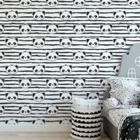 Foto do produto Papel de Parede com Pandas (Infantil)