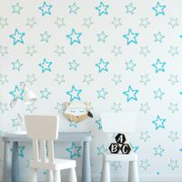 Foto do produto Papel de Parede Estrelas Azuis 