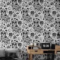 Foto do produto Papel de Parede Old School Bulldog Frances 