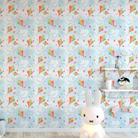 Foto do produto Papel de Parede Infantil Pipas 
