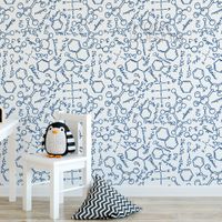 Foto do produto Papel de Parede Formas de Química 