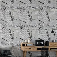 Foto do produto Papel de Parede Jornais Recortados 