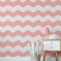 Foto do produto Papel de Parede Chevron (Rosa)