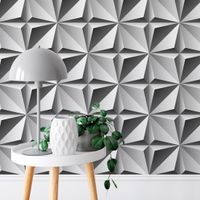 Foto do produto Papel de Parede Origami 3D