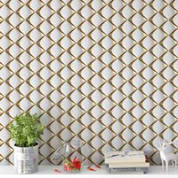 Foto do produto Papel de Parede 3D Gold