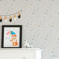 Foto do produto Papel de Parede Infantil Terrazzo Colorido
