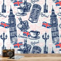 Foto do produto Papel de Parede Inglaterra