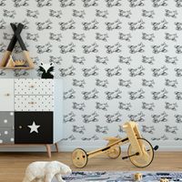 Foto do produto Papel de Parede Infantil Aviões