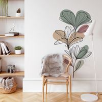 Foto do produto Adesivo de Parede Floral Boho