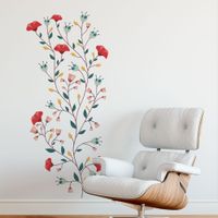 Foto do produto Adesivo de Parede Floral
