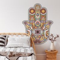 Foto do produto Adesivo de Parede Hamsa Mão de Fátima