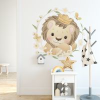 Foto do produto Adesivo de Parede Infantil Leão