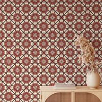 Foto do produto Papel de Parede Mandala Indiana