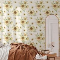 Foto do produto Papel de Parede Flor de Girassol II
