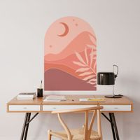 Foto do produto Adesivo de Parede Janela Abstrata Boho