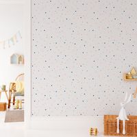 Foto do produto Papel de Parede Infantil Bolinhas Coloridas
