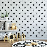 Foto do produto Papel de Parede Infantil Aranhas na Teia