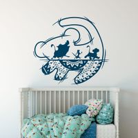 Foto do produto Adesivo De Parede Infantil Rei Leão
