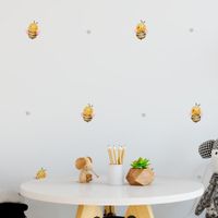 Foto do produto Kit Adesivos de Parede Infantil Abelhinhas 
