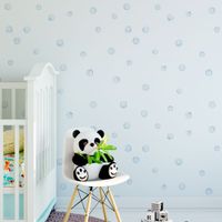 Foto do produto Kit Adesivos de Parede Infantil Aquarela Bolhas de Sabão Mágicas