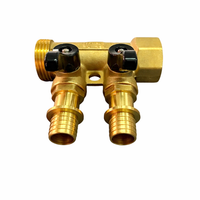 Foto do produto Pex Água Distribuidor 2 saídas com válvulas 1.1/4x20mm 3/24 icms