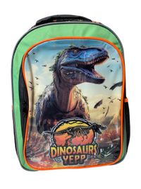 Foto do produto Mochila Infantil Alças ajustáveis Masculina Dinossauro Verde
