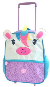 Foto do produto Mochila Rodinha Unicornio Baby Orelhinhas Pré Escola