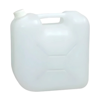 Foto do produto  Galão Bombona 10L Virgem Para Armazenamento E Transporte Tampa Rosqueável Plástico Resistente Multiuso