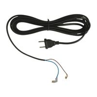 Foto do produto Cabo de força elétrico para aspirador Electrolux A10N AQP20 AWD01 original 3,5m 10A - 64502639