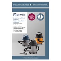 Foto do produto Kit 3 unid. saco aspirador Electrolux A10 A10S A13 AQP10 GT2000 CSE09 (modelo antigo) - A20810701