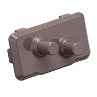 Foto do produto Interruptor cinza Brastemp Consul BRE80 CRM50 - W10471976