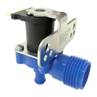Foto do produto Válvula lavadora simples 90º 220V entrada 3/4