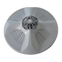 Foto do produto Agitador inferior original lavadora Electrolux cinza LWI13 LED15 LRC15 - A12090802 A12090801