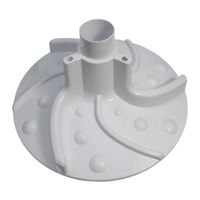 Foto do produto Agitador inferior original lavadora Electrolux LTM15 LTP15 LTP16 LAC16 LDD16 LT15F 15kg 16kg - A99063402 67493622
