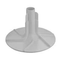 Foto do produto Agitador inferior original lavadora Electrolux LTR10 LTC10 LF75 LAC11 LT10B LTD11 LM06 - 77490931 77492250 A99085802