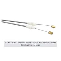 Foto do produto CJ. Cabo de Aço S/ regulagem Centrifuga MEGA SUPER 846MM - 100033405