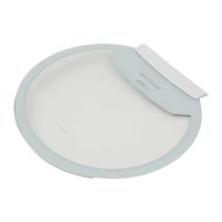 Foto do produto Tampa Móvel Lavadora Brastemp Consul BWD15 - Mesma W10890746 W11189915