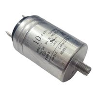 Foto do produto Capacitor lava-louças 10µF c/ parafuso 127V (250V) - A09109201