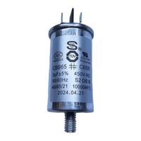 Foto do produto Capacitor lava-louças 3µF c/ parafuso 220V (450V) - A07888901