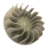 Foto do produto Hélice rotor secadora Brastemp BSG29A BSG29B