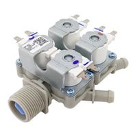 Foto do produto Válvula 4 vias lava e seca LG 12V CV50 CV70 CV90 SVA-12403-G
