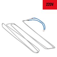Foto do produto Resistência Degelo 220V Original Geladeira Brastemp Consul BRE80 BRO80/85 BRH85 - W10771376