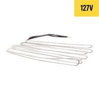 Foto do produto Resistência Degelo Original 127V 231W Geladeira Refrigerador Brastemp Consul BRE50 - 326030256 mesma 326065129
