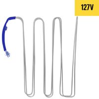 Foto do produto Resistência Refrigerador Brastemp Consul 127V 190W BRM36 CRM33 Conector Antigo - 326020719 LD104 MJ104 