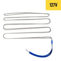 Foto do produto Resistência Refrigerador Brastemp Consul 127V 250W BRE49 BRE50 - 326030256 326050003 LD124 MJ124