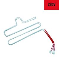 Foto do produto Resistência Refrigerador Brastemp Consul 220V 230W CRB39 CRB36 CRG36 - W10166911 W10295441 LD101 MJ101