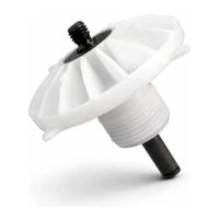 Foto do produto Acoplamento Para Lavadora Tanquinho Mueller ROSCA ESQUERDA Supertank Family Big  Original - 510008669 / 500006354