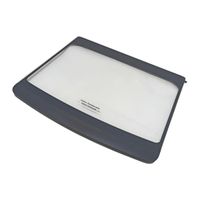 Foto do produto Conjunto Tampa Móvel  Lavadora Consul CWH12 CWH14 CWH15 - W11493888  W11041217
